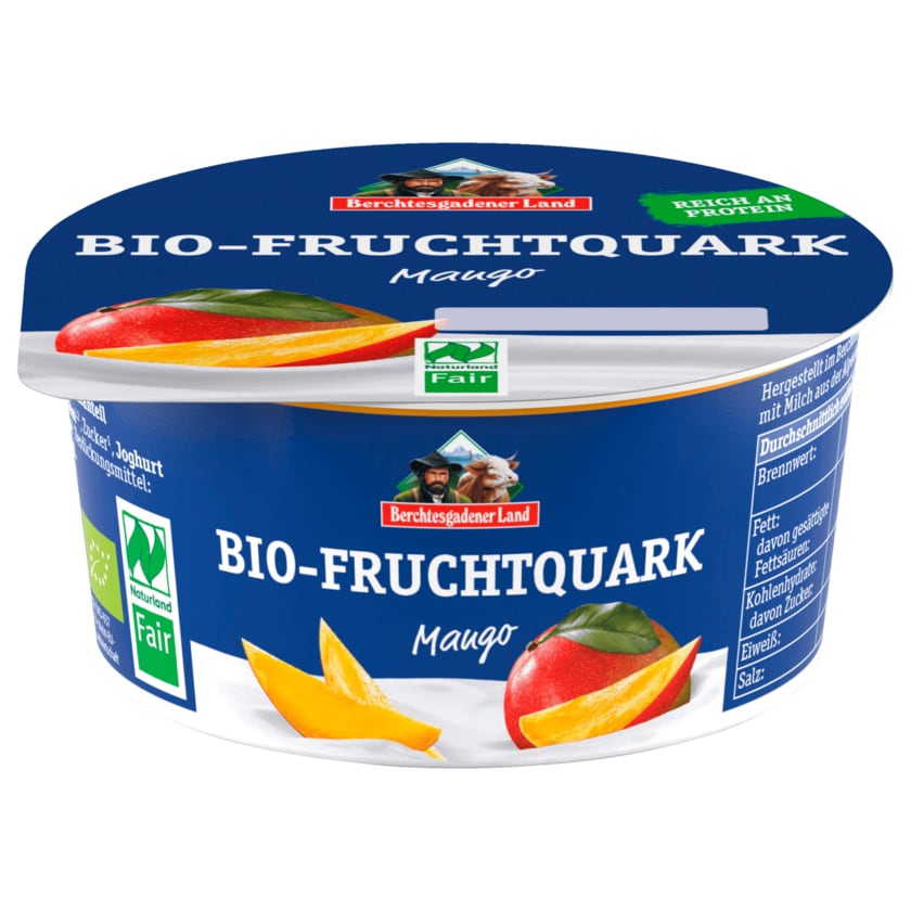 Berchtesgadener Land Bio Fruchtquark Mango 150g